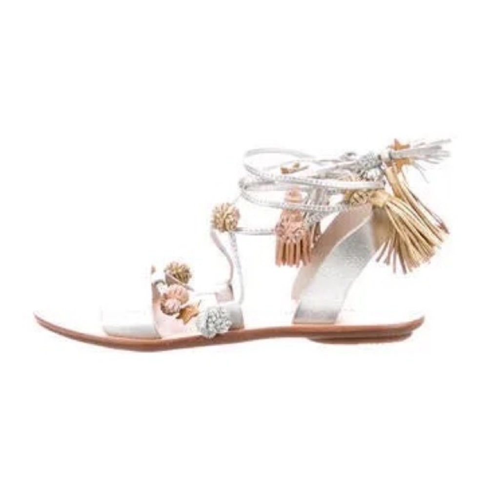 Loeffler Randall lace up sandals